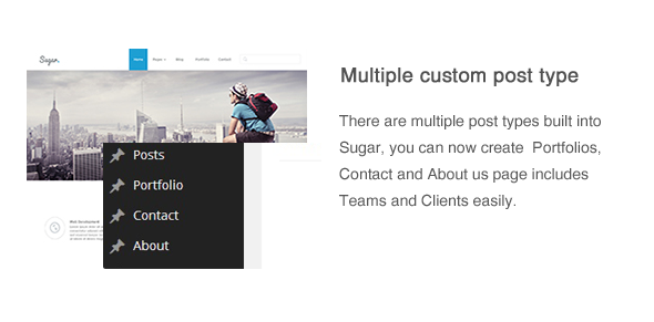 Sugar - Business Responsive WordPress Theme - 9