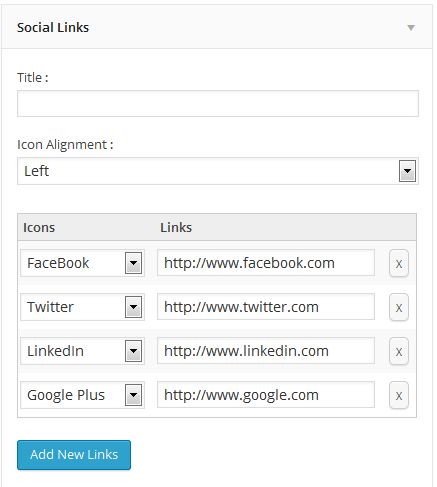 social links